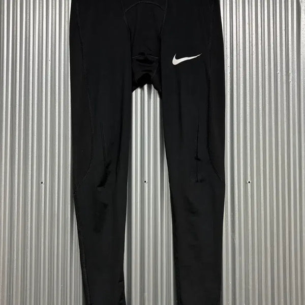 [BUNJANG] Nike Pro Men's Compression Tights Leggings Black / [L] 나이키 프로 NIKE PRO 컴프레션 타이즈 레깅스 블랙 2.9