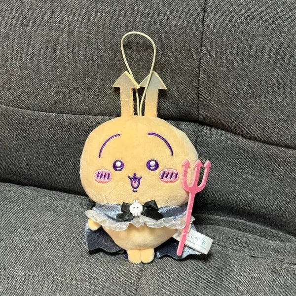 [BUNJANG] Chiikawa Halloween Usagi Devil Plush Keychain / 치이카와 할로윈 우사기 악마 봉제인형 키링