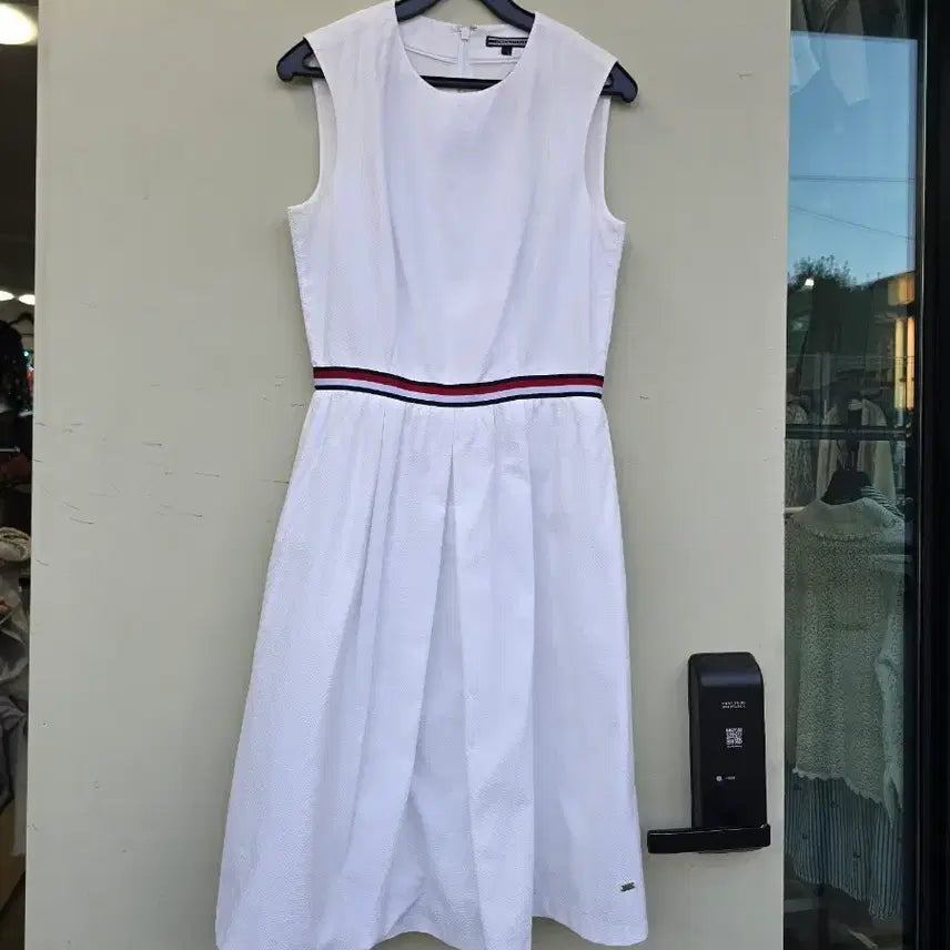 [BUNJANG] Tommy Hilfiger Cotton Sleeveless Dress / 타미힐피거 면 나시 원피스