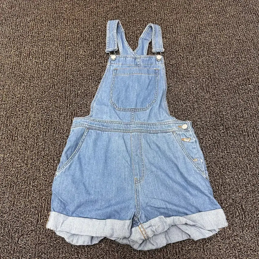 [BUNJANG] H&M Women's Denim Bib Overalls Size 34 / [새상품] H&M 에이치앤엠 여성 데님 멜빵 청바지 34사이즈