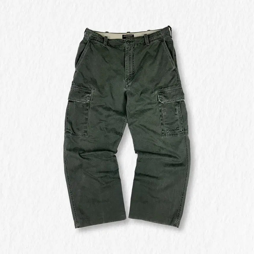[BUNJANG] Abercrombie & Fitch Cotton Cargo Pants Khaki / 아베크롬비 코튼 카코팬츠 카키