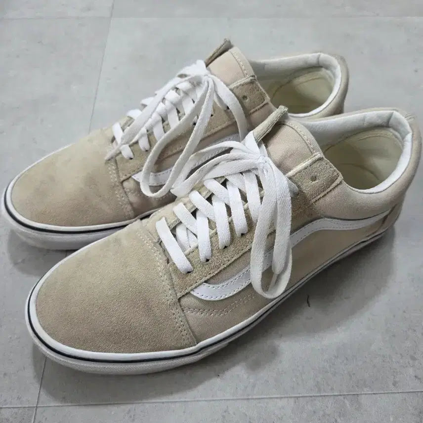 [BUNJANG] Vans Old Skool Ivory Size 285 / 반스 올드스쿨 아이보리 285사이즈