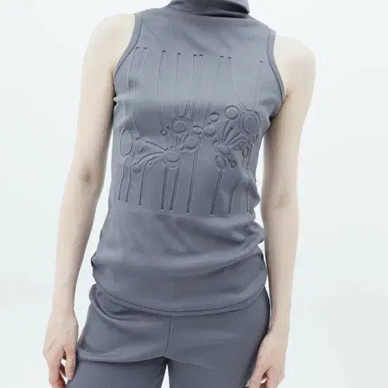 [BUNJANG] Eaongss STGM Top Charcoal / 에옹쓰 stgm top