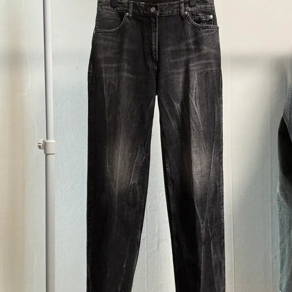 [BUNJANG] Modnine Black Inferno Denim Pants / 모드나인 블랙 인페르노 데님팬츠(블랙)