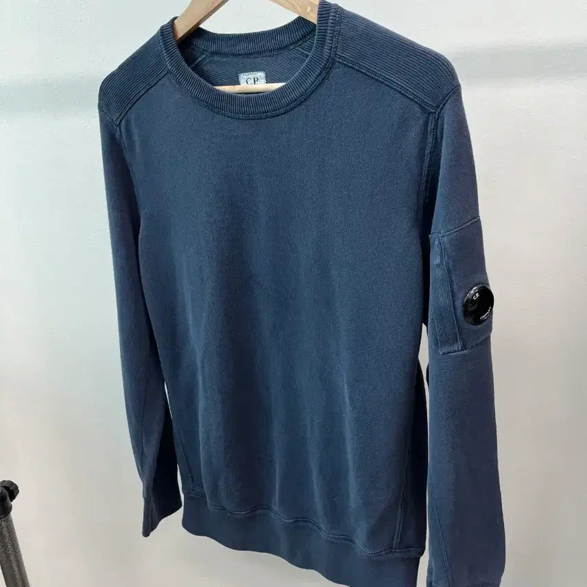 [BUNJANG] CP Company Lens Garment Sweatshirt Navy Size 105 / 105)  CP컴퍼니 렌즈 가먼트 맨투맨