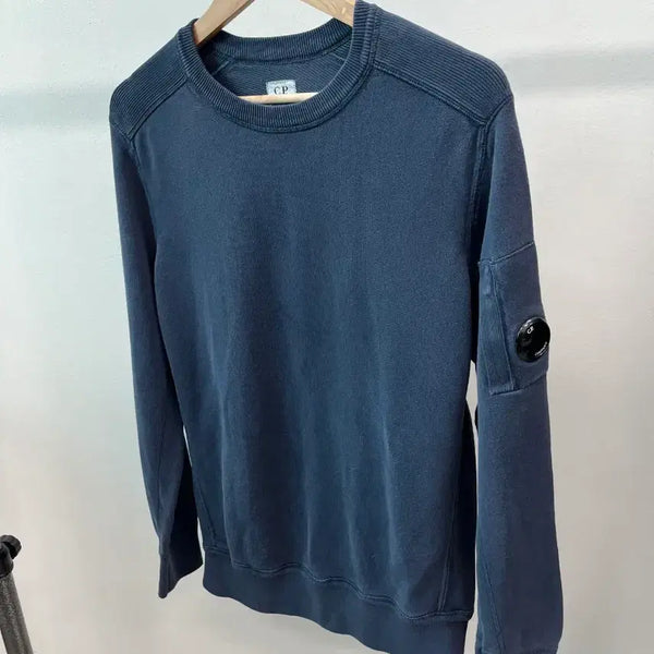 [BUNJANG] CP Company Lens Garment Sweatshirt Navy Size 105 / 105)  CP컴퍼니 렌즈 가먼트 맨투맨