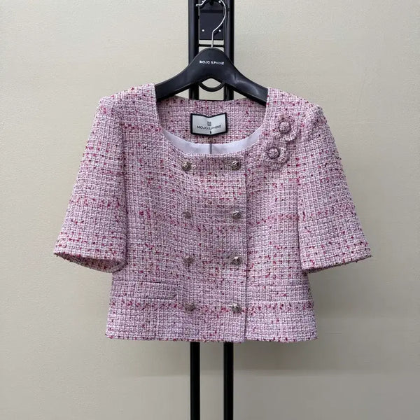 [BUNJANG] MOJO.S.PHINE Summer Cropped Fancy Jacket / 모조에스핀 여름 크롭 팬시자켓