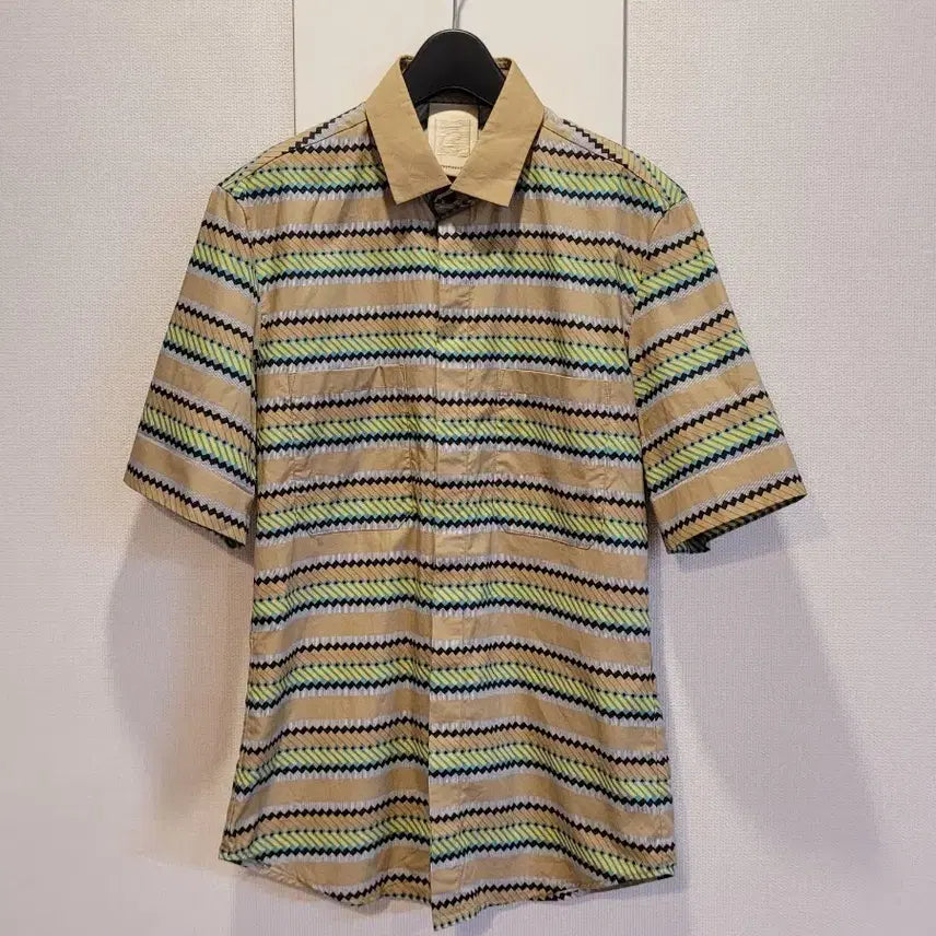 [BUNJANG] Wooyoungmi Short Sleeve Shirt M New / 우영미 반팔 셔츠  M 새상품