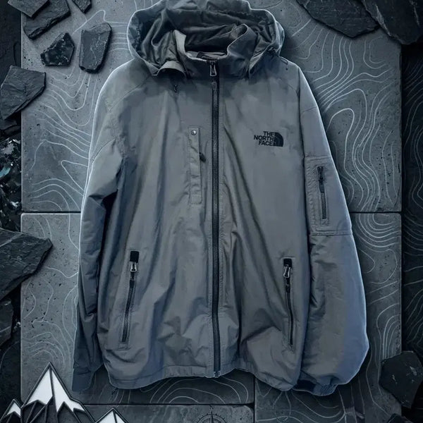[BUNJANG] The North Face Gray Windbreaker Jumper / 노스페이스 바람막이 점퍼 회색