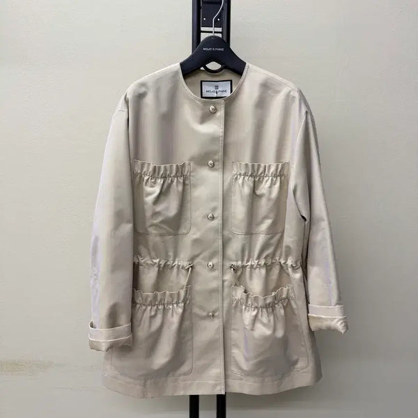 [BUNJANG] MOJO.S.PINE Belted Jumper Jacket / 모조에스핀 허리스트링 점퍼형 자켓