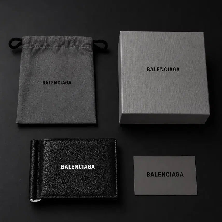 [BUNJANG] Balenciaga Calfskin Bifold Wallet (Full Set) / [ONE SIZE]발렌시아가 카프스킨 반지갑 풀구성 l 박스, 더스트백 포함 I 저렴하게 급처