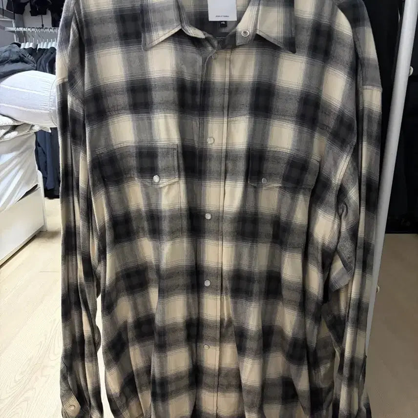 [BUNJANG] Polilu Western Shirt Ecru / [4] 폴리테루 웨스턴 셔츠 에크루
