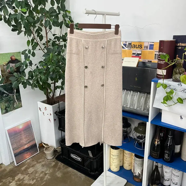 [BUNJANG] Sandro Wool Skirt Size 43 / 산드로 울 스커트 43