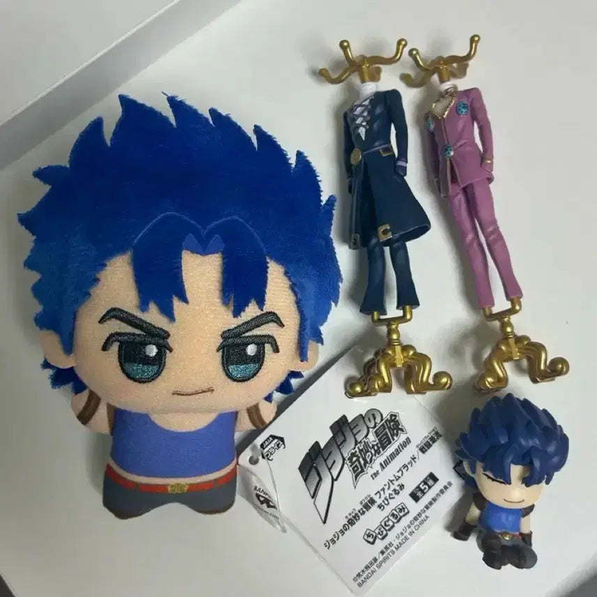[BUNJANG] JoJo's Bizarre Adventure Nui Chibi-Grumi Shoulder Hug Figure Torso - Abbacchio, Giorno / 죠죠의 기묘한 모험 누이 치비구루미 어깨쿵 피규어 토르소 아바키오 죠르노 피규어