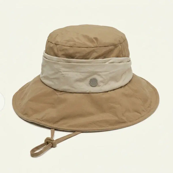 [BUNJANG] EIDER Escape Beige Bucket Hat DWU16C62 / 아이더 베이지 벙거지 모자 (새제품)