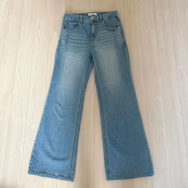 [BUNJANG] KUHO+ Bootcut Denim Pants Light Blue (Size 55) / 쿠호플러스 부츠컷 데님 팬츠 연청 (55)