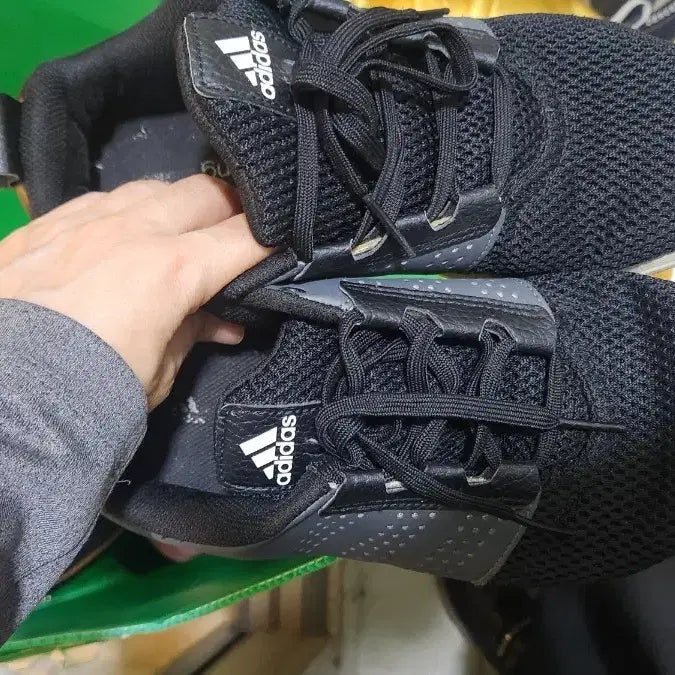 [BUNJANG] Adidas Running Shoes Black 255 / 아디다스 운동화 블랙 255