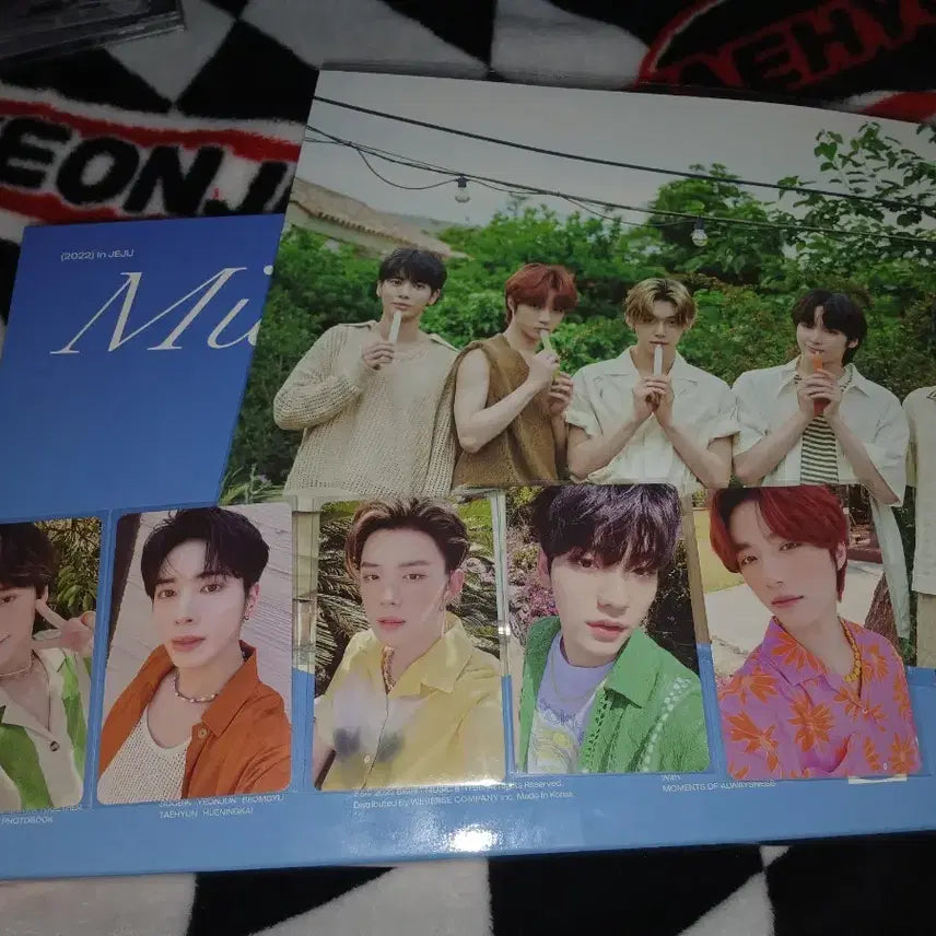 [BUNJANG] TXT Midsummer Photocard Set (Includes Yeonjun, Soobin, Beomgyu, Taehyun) + Weverse POB / 투바투 미드썸머 풀셋 특전 포함 범규 포카 연준 수빈 강태현