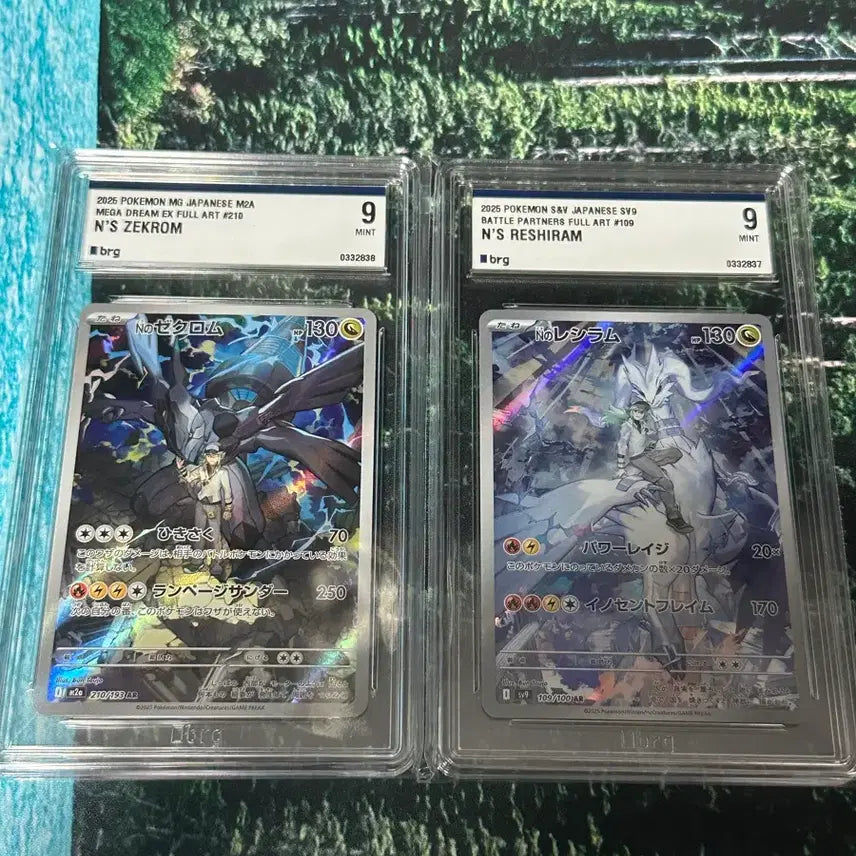 [BUNJANG] Reshiram & Zekrom Dual Battle Tag Team Pokémon Card (Japanese) / n의 레시라무 제크로무 일판 brg9 연번