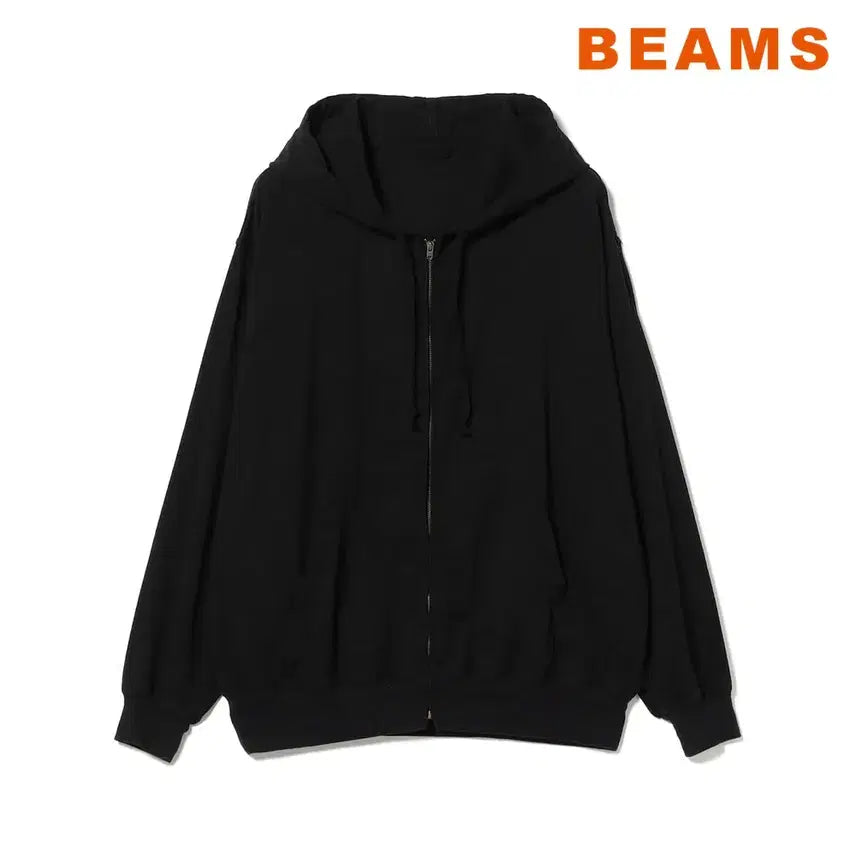 [BUNJANG] BEAMS x COMOLI Oxford Zip-Up Hoodie / 빔즈 코모리 옥스포드 집업 후드