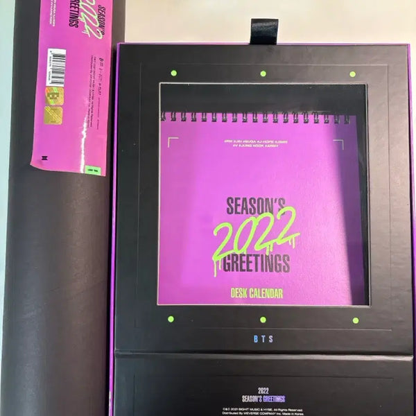 [BUNJANG] BTS 2022 Season's Greetings & Wall Calendar / BTS 2022 시즌 그리팅 & 벽걸이 캘린더