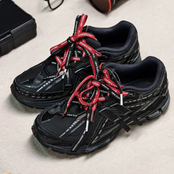 [BUNJANG] New Balance 1906R Black Dual Lace Unisex Running Shoes Sneakers / 뉴발란스 1906R 블랙 듀얼 레이스 남녀공용 런닝화 스니커즈