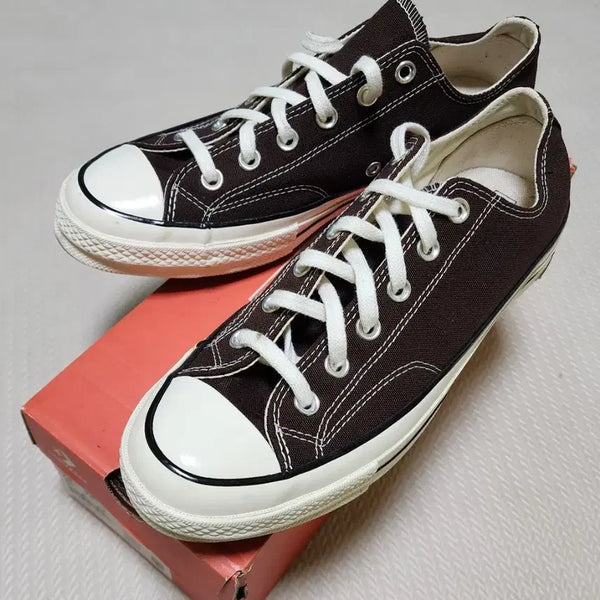 [BUNJANG] Converse Chuck 70 Vintage Canvas Dark Root (Brown) Size 260 / 컨버스 척 70 빈티지 캔버스 다크루트(브라운) 260