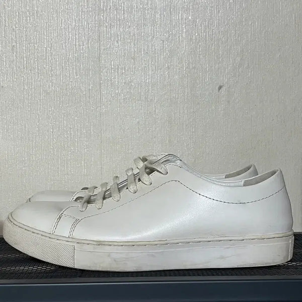 [BUNJANG] SPAO Minimal White Sneakers / 슈펜 미니멀 화이트 스니커즈 260mm