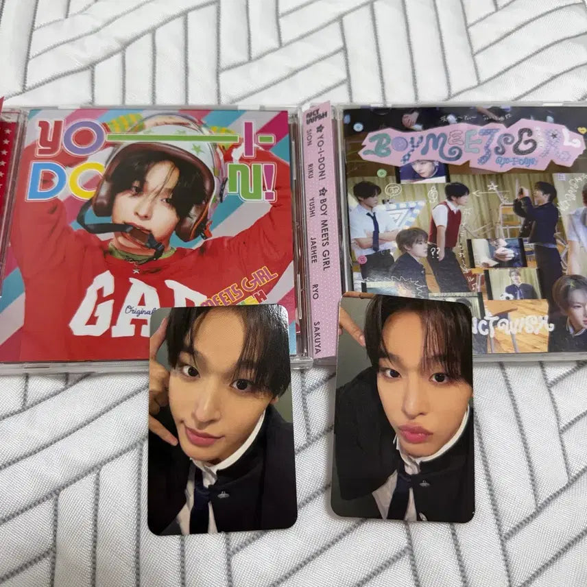 [BUNJANG] NCT WISH Riku Photocard Bundle / 엔시티 위시 요이돈 보밋걸 앨범 리쿠 포카 개인반 단체반 nct wish