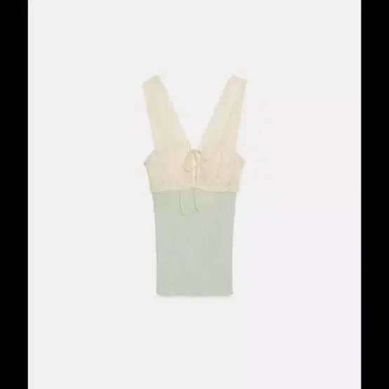 [BUNJANG] Zara Combi Top S / (새상품) 자라 콤비 탑 S