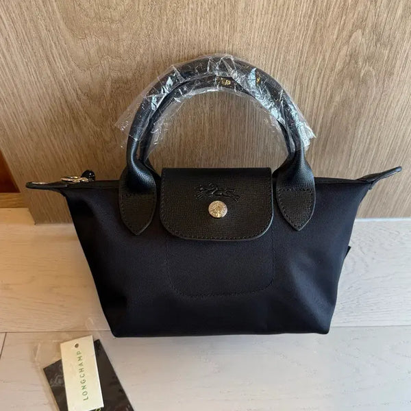 [BUNJANG] Longchamp Le Pliage Energy XS Tote Bag with Inner Bag - Black / 롱샴 에너지 XS 블랙(이너백포함)
