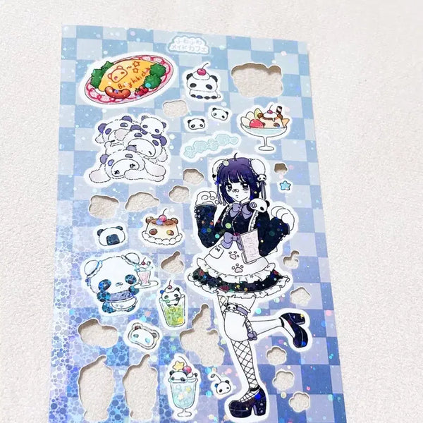 [BUNJANG] Deco Stickers - Character Stickers / 다꾸스티커 메이드스티커 인물스티커 다꾸템 미소녀스티커 인물다꾸 다꾸띵 다꾸중고 다꾸씰스티커