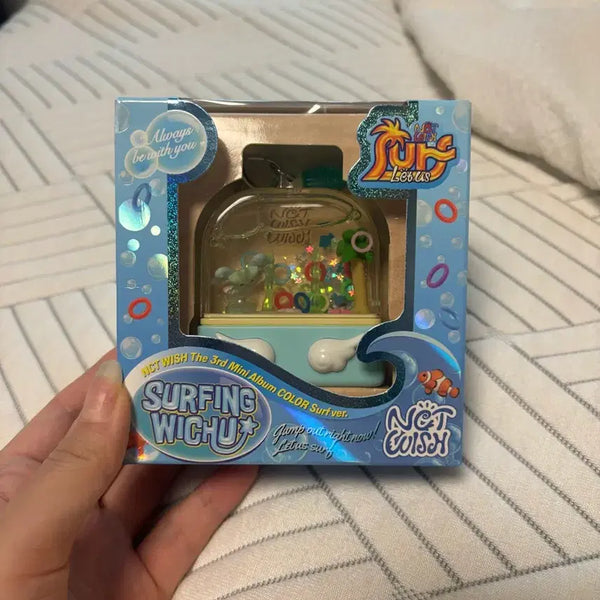 [BUNJANG] NCT WISH Wish Surf Album Keyring / NCT WISH 서핑 위츄 앨범 키링 엔시티위시