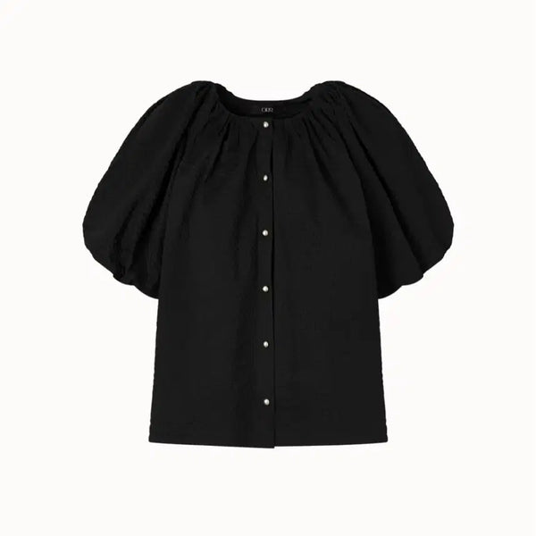[BUNJANG] orr Volume Seersucker Blouse / 오르 orr 볼륨 시어서커 블라우스