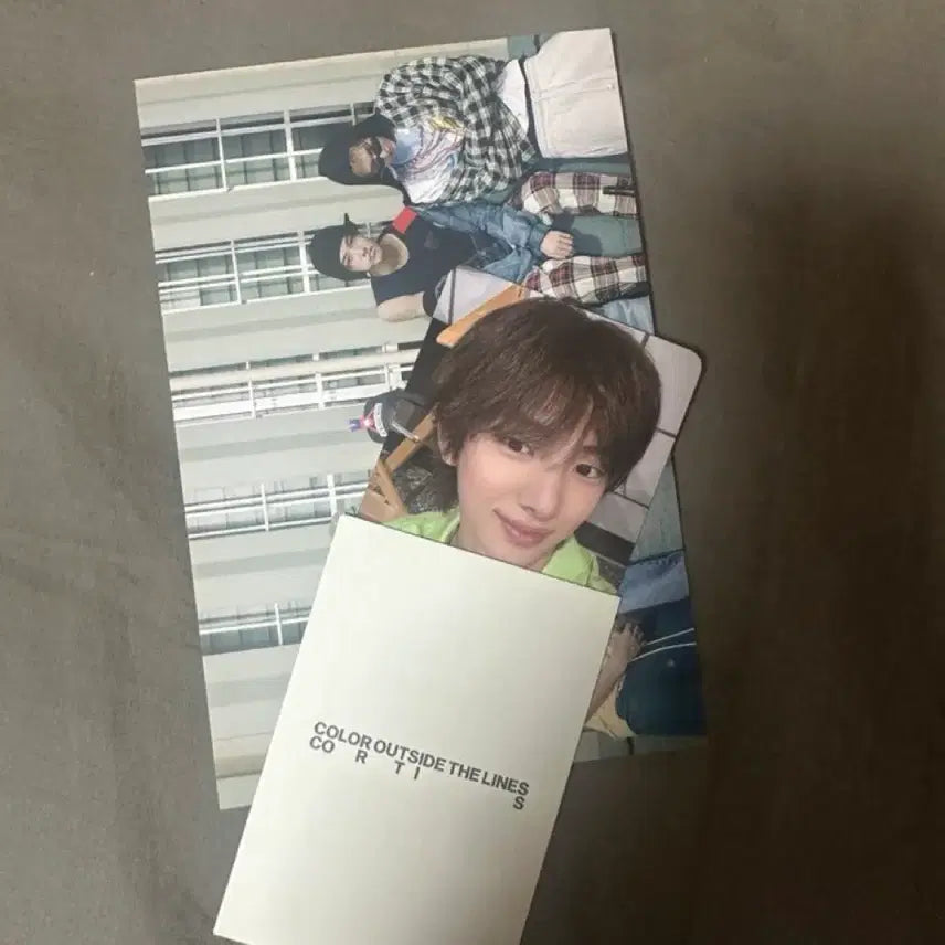 [BUNJANG] Cortez Joohoon 1st Album Color Outside The Lines Photocard & Postcard Set / 코르티스 주훈 공방 포카 양도