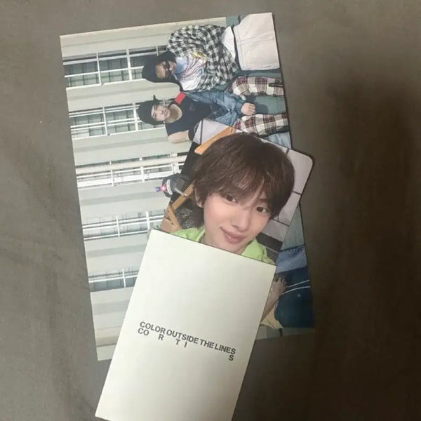 [BUNJANG] Cortez Joohoon 1st Album Color Outside The Lines Photocard & Postcard Set / 코르티스 주훈 공방 포카 양도