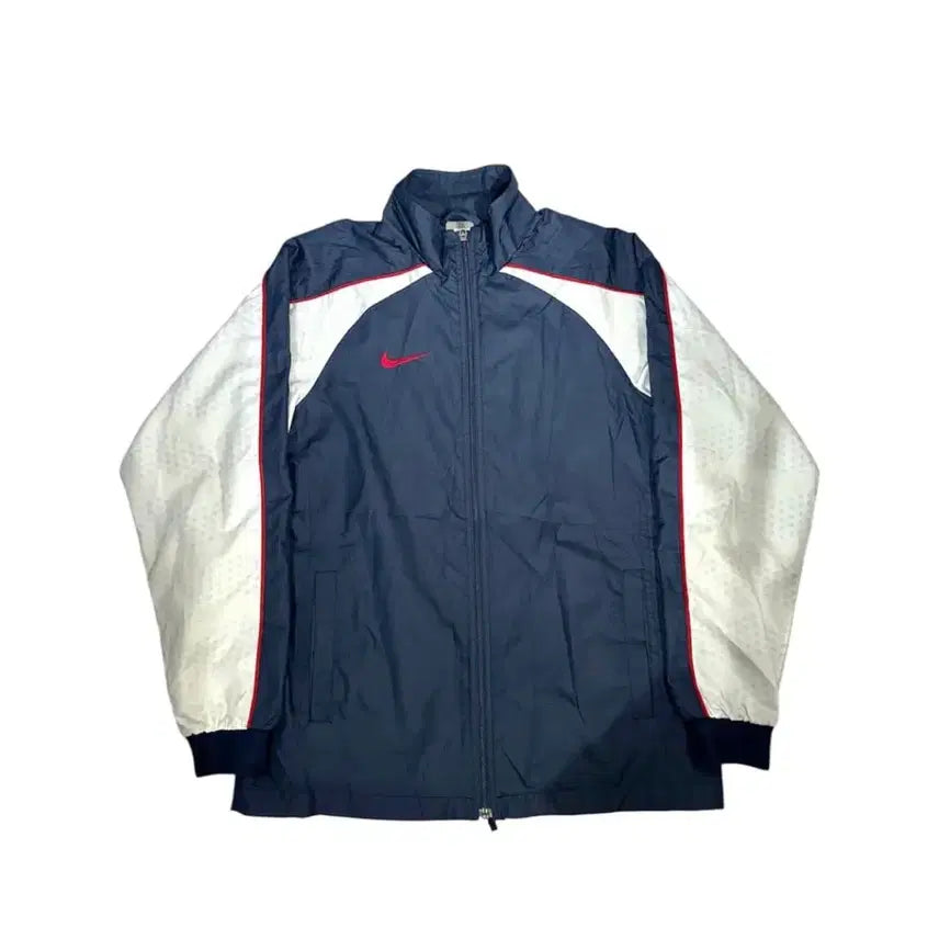 [BUNJANG] Nike 00s Jersey Navy White Side Stripe / 00s 나이키 져지 네이비 사이드 라인 화이트 배색