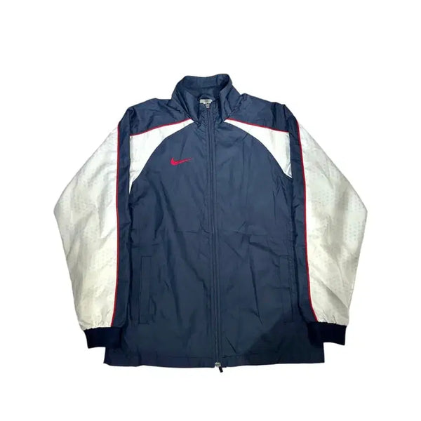 [BUNJANG] Nike 00s Jersey Navy White Side Stripe / 00s 나이키 져지 네이비 사이드 라인 화이트 배색