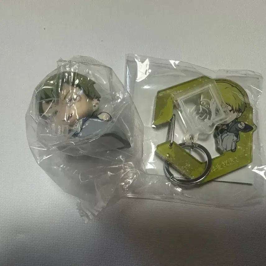 [BUNJANG] Jujutsu Kaisen Zenin Naoya Carabiner & Onemutan Gacha Bundle (Sealed) / 미개봉/일괄) 주술회전 팬베이스 팝업 젠인 나오야 카라비너+나오야 오네무탄 가챠