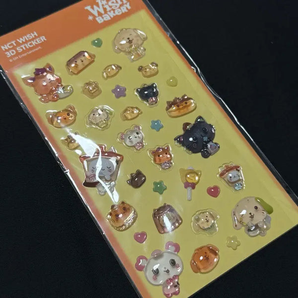[BUNJANG] NCT WISH Bakery Pop-Up Sticker / 엔시티위시 베이커리팝업 스티커