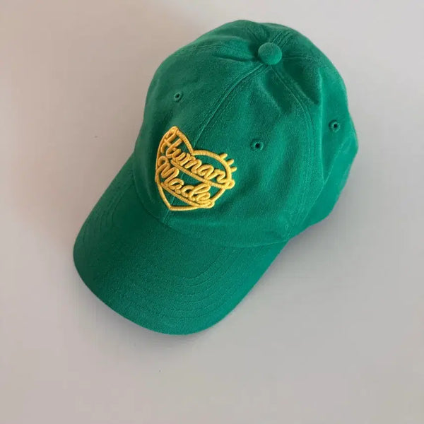 [BUNJANG] Human Made Heart Logo 6 Panel Cap Green / Human Made (휴먼메이드) 6패널 볼캡 그린/ 새상품