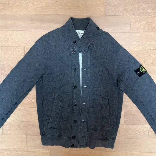 [BUNJANG] Stone Island Knit Zip-Up Cardigan / 스톤아일랜드 니트집업 가디건