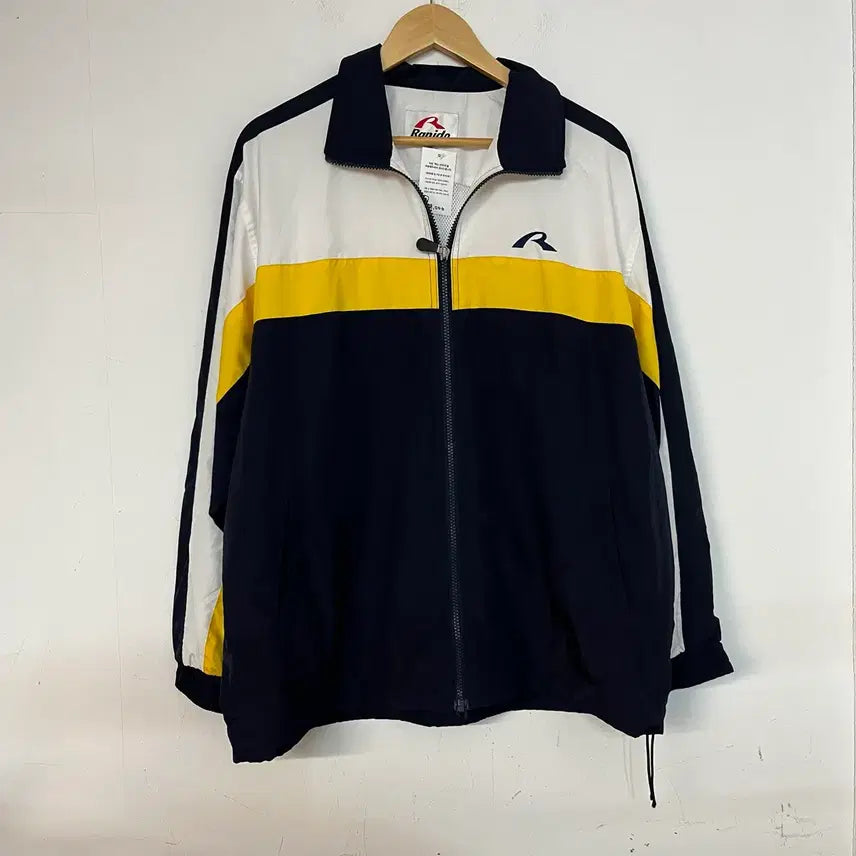 [BUNJANG] Rapido Color-Blocked Windbreaker Jumper / 남성95) 라피도 배색 바람막이 점퍼