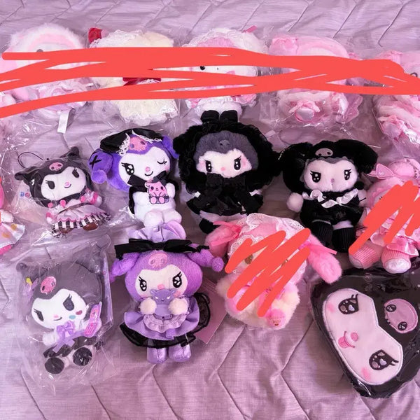 [BUNJANG] Sanrio Kuromi Mascot Bundle Set / 산리오 쿠로미 마스코트 일괄판매
