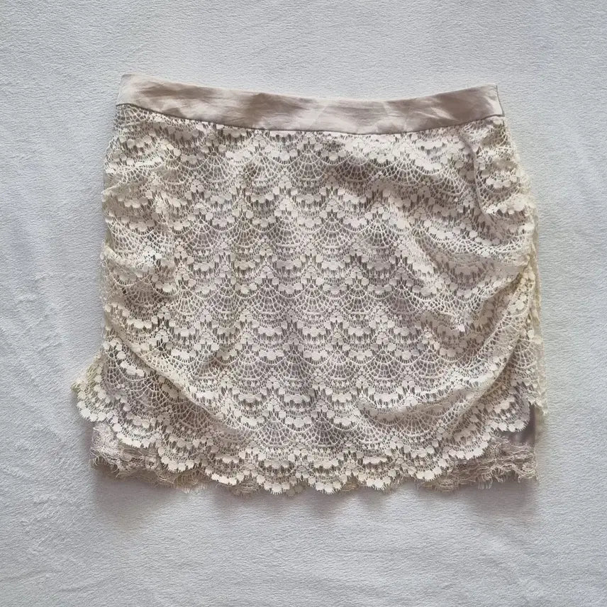 [BUNJANG] Vintage Fairy Oriental Lace Skirt / 빈티지 페어리 오리엔탈 레이스 스커트