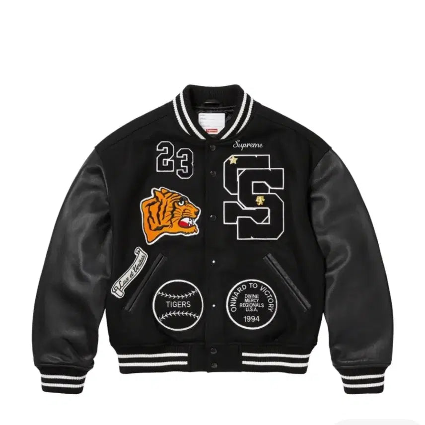 [BUNJANG] Supreme Tiger Varsity Jacket / 슈프림 바시티 자켓