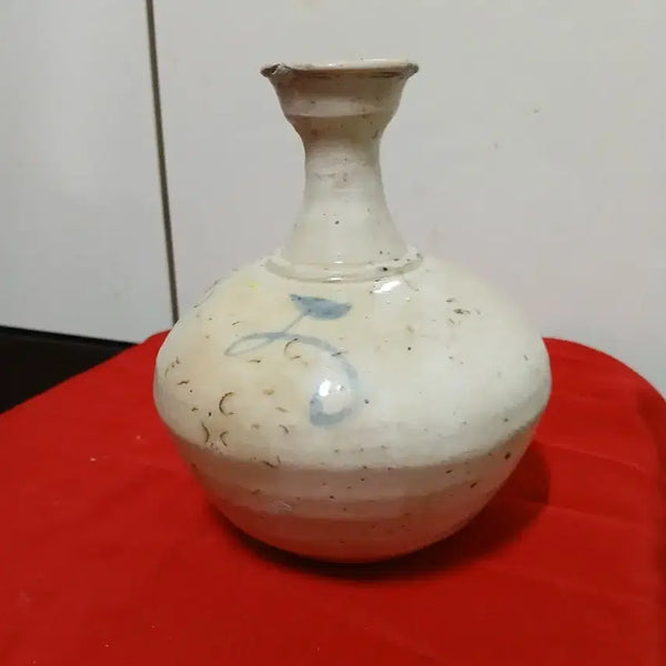 [BUNJANG] Joseon Dynasty Cheongsong White Porcelain Vase / 청송 백자