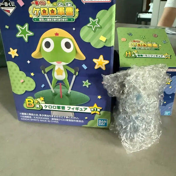 [BUNJANG] Keroro Ichiban Kuji Keroro B Prize & Dororo H Prize Figures (Sealed) / 케로로 제일복권 케로로b상 도로로H상 미개봉