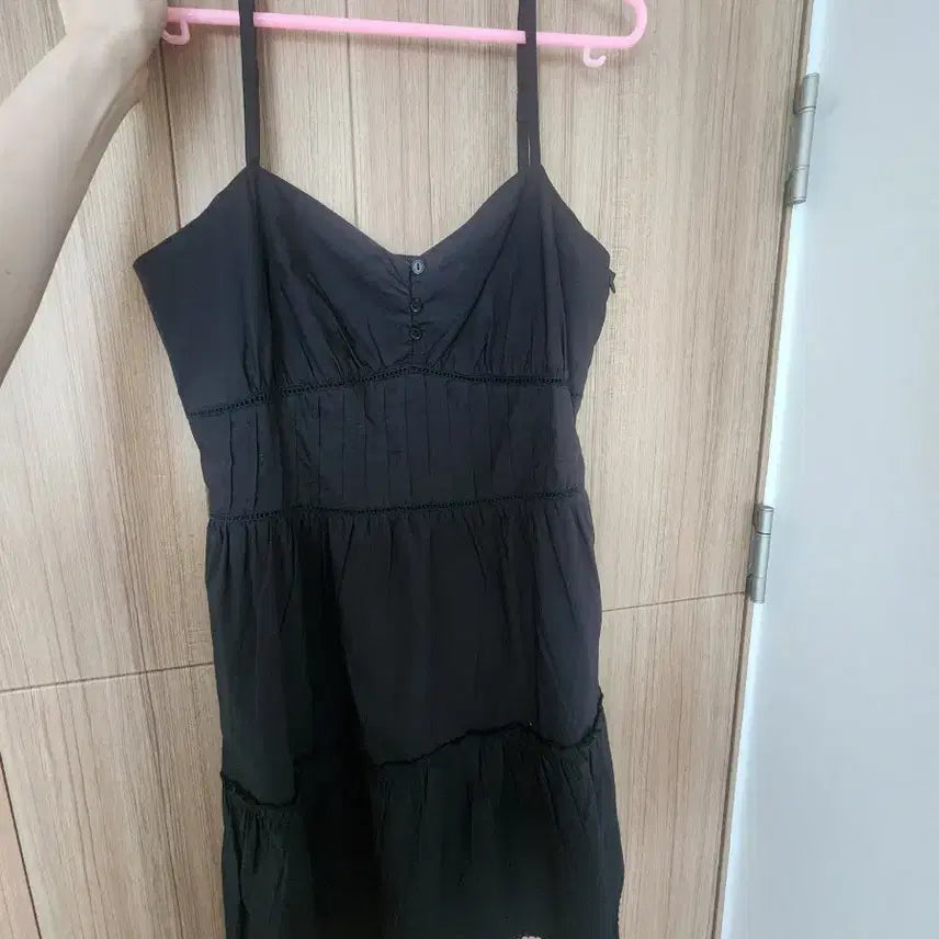 [BUNJANG] 8seconds Lace Mini Dress (Black, M) / 에잇세컨즈 레이스 미니 원피스(새상품)