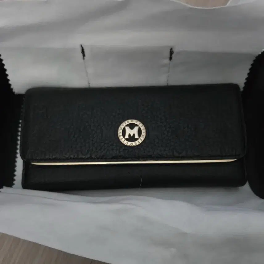 [BUNJANG] Metrociti Women's Long Wallet Black / 메트로시티 여성 장지갑 블랙